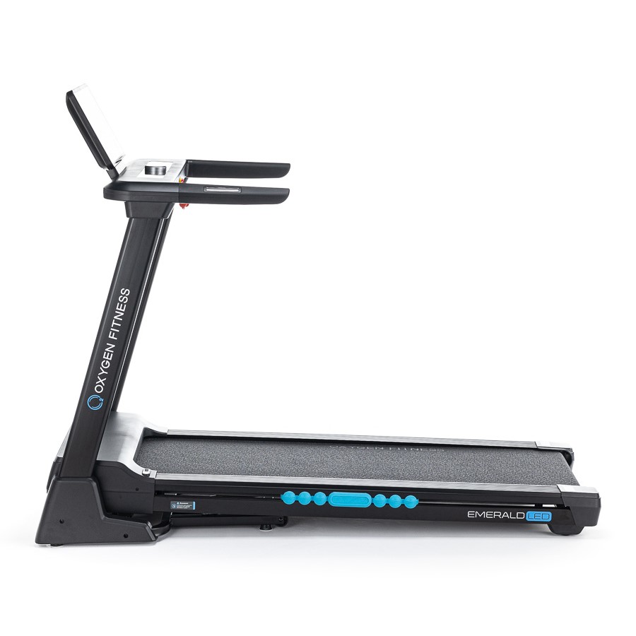 Беговая дорожка домашняя OXYGEN FITNESS EMERALD LED  - ВИД СБОКУ 
