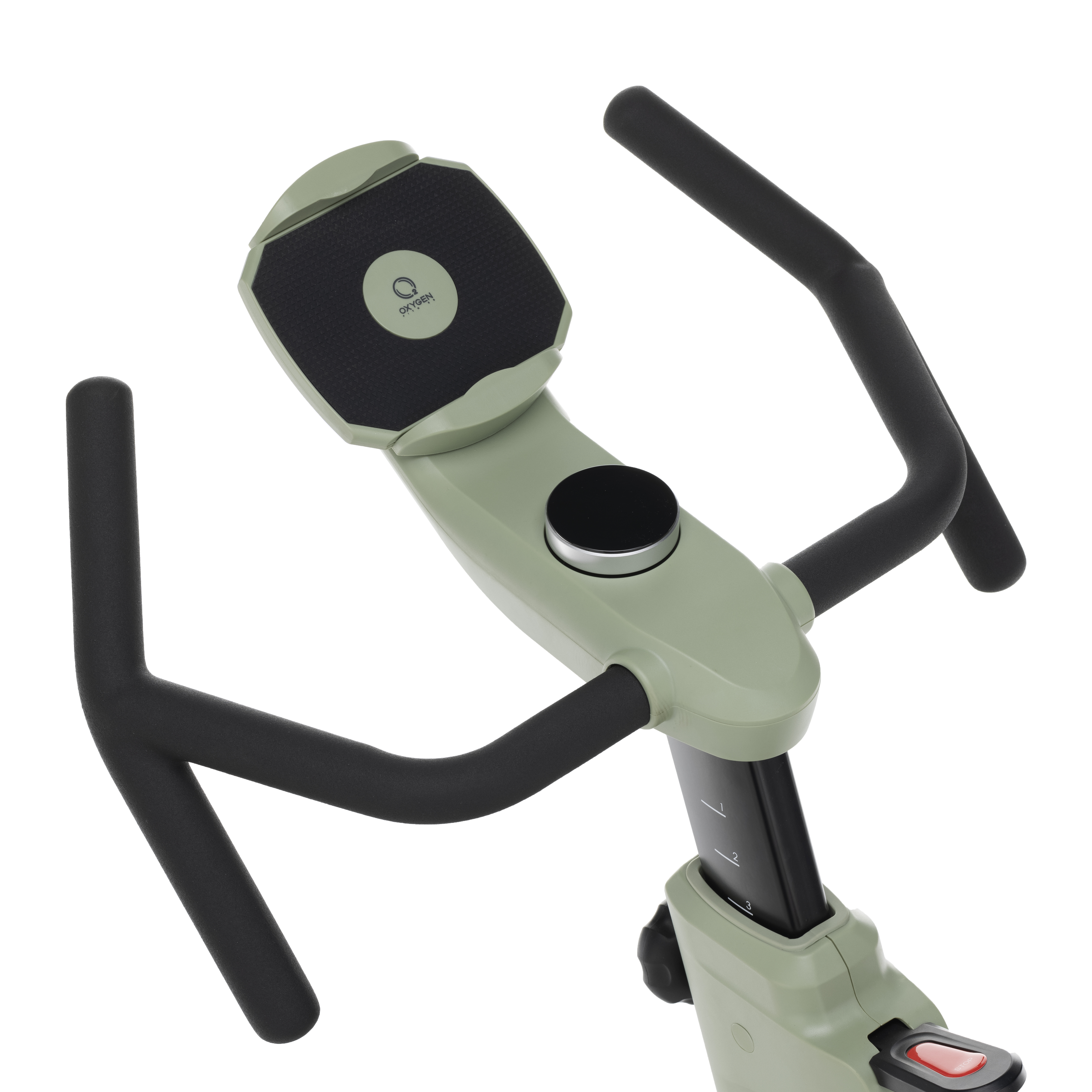 Спин-байк домашний OXYGEN FITNESS FLAME  - КРУГЛЫЙ МНОГОФУНКЦИОНАЛЬНЫЙ LED ДИСПЛЕЙ-ШАЙБА C ПОДСТАВКОЙ ДЛЯ ТЕЛЕФОНА						
											