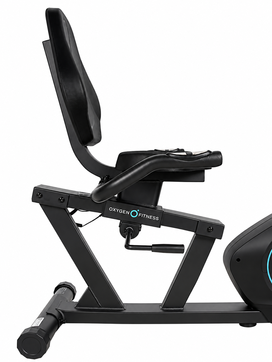 Велотренажер домашний OXYGEN FITNESS R40 - УДОБНАЯ РУЧКА РЕГУЛИРОВКИ СИДЕНЬЯ
